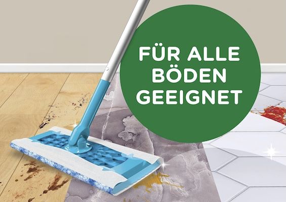 🧹 44er Pack Swiffer feuchte Bodentücher mit Duft wie nach dem Lüften für 14,24€ (statt 19€)