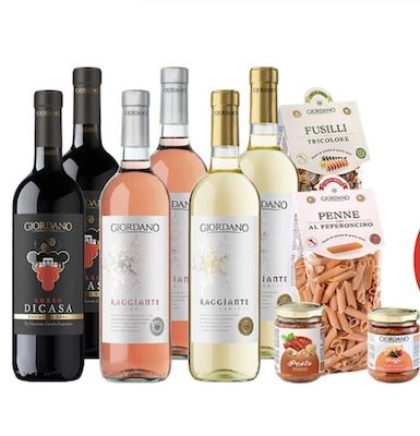 🍷 6 Flaschen Wein + 4 Spezialitäten + Tafelservice für nur 39,90€