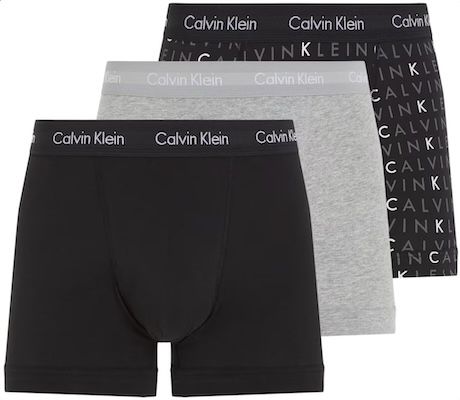 🩲 3er Pack Calvin Klein Herren Trunk für 25,95€ (statt 35€)