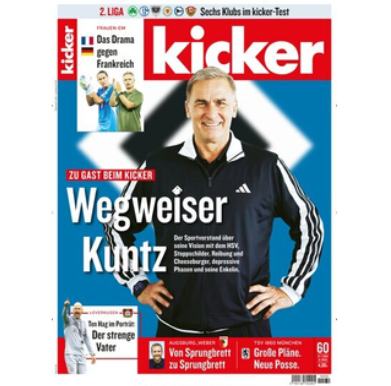 ⚽ Kicker Halbjahresabo 26 Ausgaben für 59,90€💥(statt 147€) dank sofort Rabatt