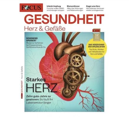 5 Ausgaben Focus Gesundheit für 47€ + Prämie: bis 40€ Gutschein