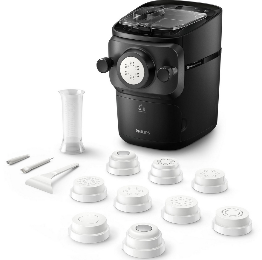🍝 Philips HR2665/96 Pasta Maker 10 Formscheiben für 179,99€ (statt 206€)