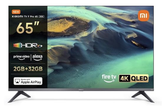 📺 Xiaomi F Pro (2026)   65 QLED Smart TV für 509€ (statt 599€)