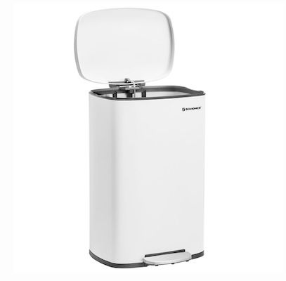 🗑️ Songmics Mülleimer mit Deckel, 50L für 48,99€ (statt 76€)