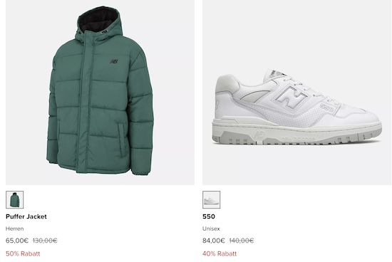🔥 Wenn weg, dann weg! 👟 New Balance Sale bis zu 50% Rabatt + 25% Extra-Rabatt 🔥 Wenn weg, dann weg! 👟 New Balance Sale bis zu 50% Rabatt + 25% Extra Rabatt