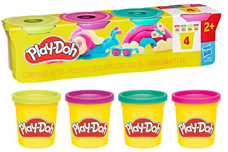 4x Play Doh kräftige Farben à 85g für 2,99€ (statt 5€)