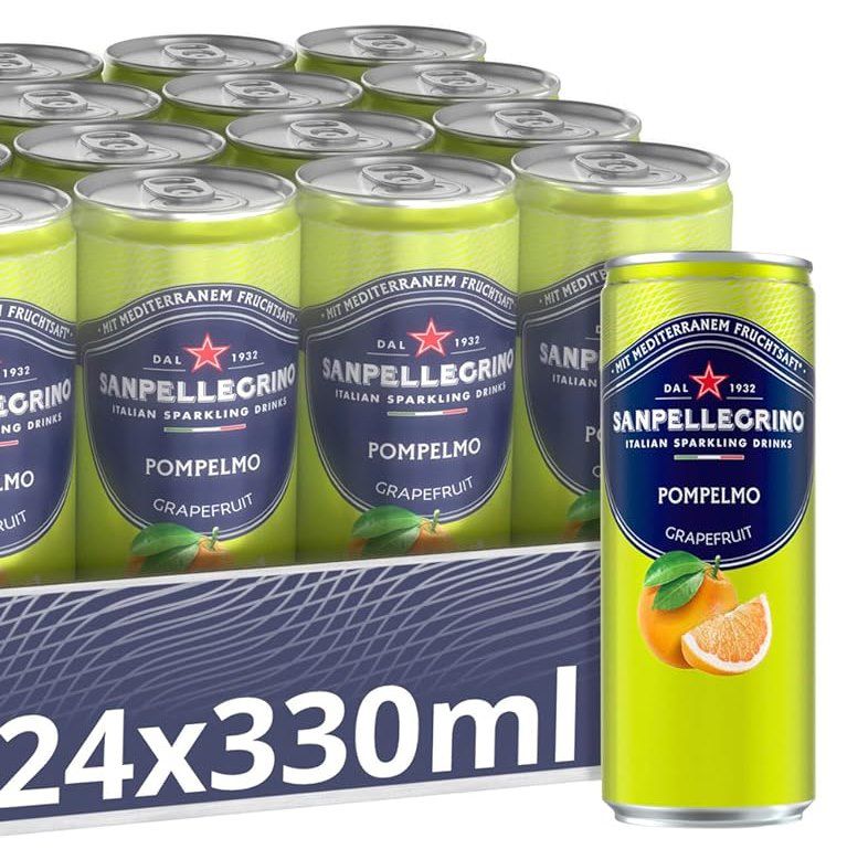 🥤 24x San Pellegrino Naturali Pompelmo Grapefruit Limonade ab 19,16€ (statt 29€)