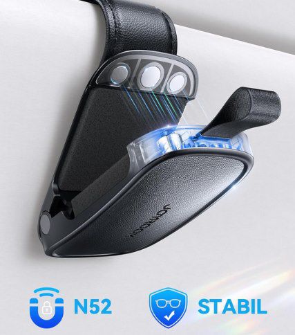 😎 JOYROOM Brillenhalter für Sonnenblende für 7,49€ (statt 15€)