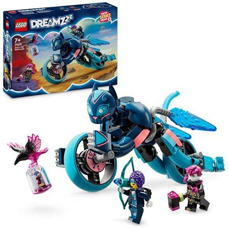 LEGO 71479 DREAMZzz 2-in-1 Zoeys Katzenmotorrad für 8€ (statt 17€)
