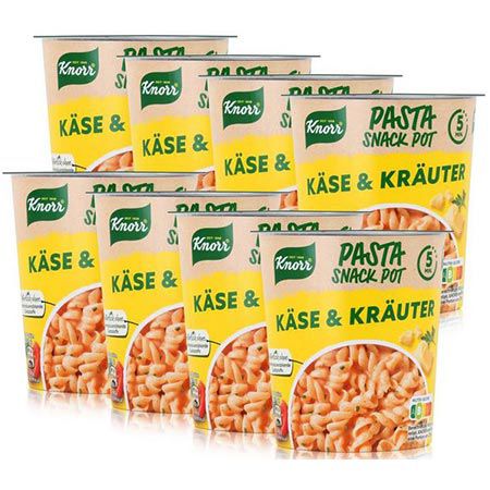 🍝 8er Pack Knorr Pasta Pot Käse & Kräuter ab 7,13€ (statt 12€)