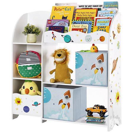 Songmics Kinderzimmerregal mit 2 Aufbewahrungsboxen für 48,39€ (statt 60€)