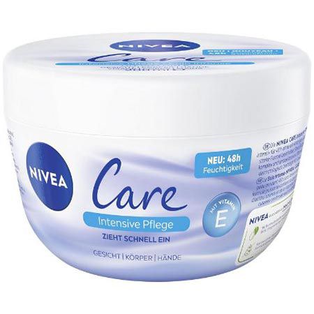 🧴 5 x NIVEA Creme Care Intensive Pflege, Gesicht- & Körper ab 16,55€ (statt 24€)