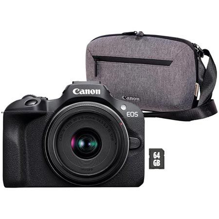 📷 Canon EOS R100 + RF-S 18-45mm + Tasche Kit für 499€ (statt 684€)