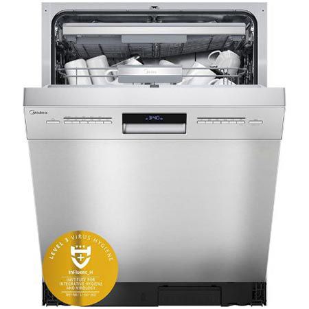 🍽️ Midea SU 7.35X14BS WiFi Geschirrspüler für 14 Maßgedecke, 60cm für 424,95€ (statt 530€)