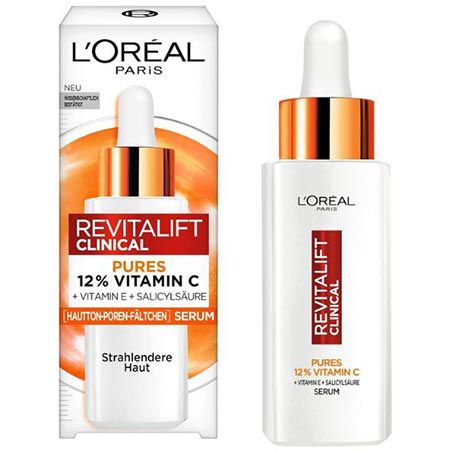 🧴 2 x L’Oréal Paris Revitalift Clinical Pures 12% Vitamin C Serum ab 22,40€ (statt 28€)