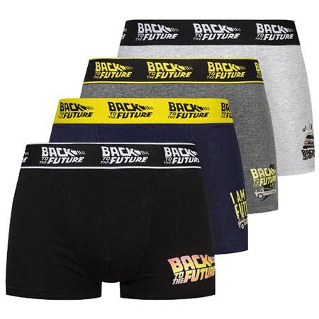 🩳 4er Pack Zurück in die Zukunft Boxershorts für 21,85€ (statt 30€)