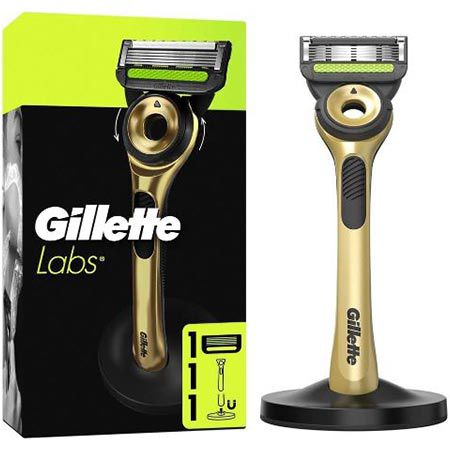 🪒 GilletteLabs Rasierer mit Reinigungs Element Gold Edition für 9,95€ (statt 17€)
