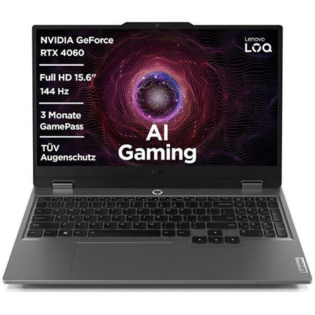 💻 Lenovo LOQ 15,6″ FHD Laptop mit Ryzen 7 7435HS + RTX4060 für 799€ (statt 1.006€)