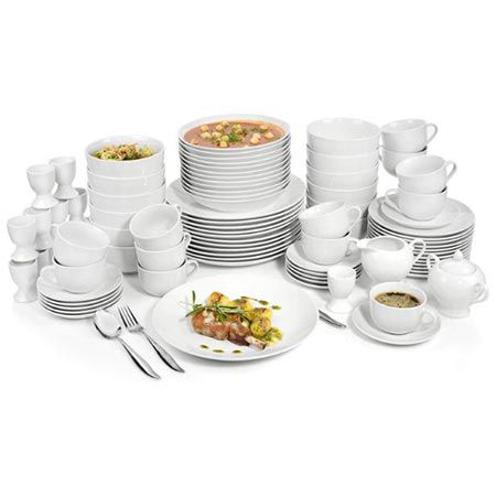 🍽️ Sänger New Port Tafelservice aus Porzellan, 86-tlg. für 144,49€ (statt 174€)