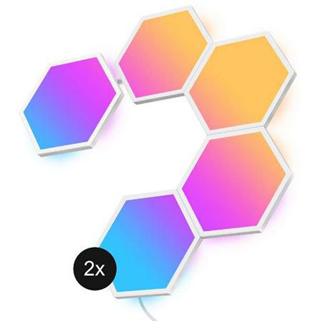 💡 2er Pack Govee Glide Hexa Light Panels, jeweils 5x Panels für 94,95€ (statt 113€)