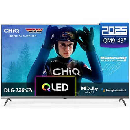 📺 CHIQ U43QM9G 43″ 4K UHD QLED TV mit 120Hz für 249,99€ (statt 330€)