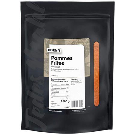 🍟 1,5 Kg Ubena Foodservice Pommes Frites Gewürzsalz ab 10,63€ (statt 16€)