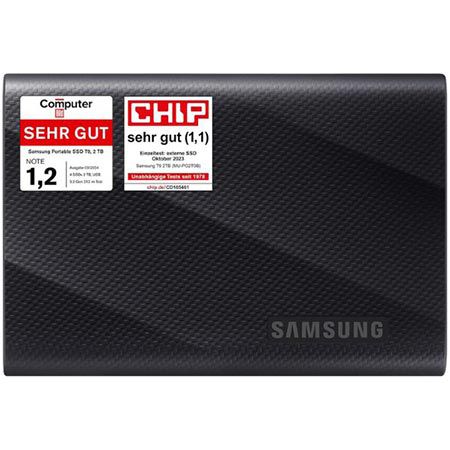 💾 Samsung T9 Portable SSD mit 2 TB für 178,99€ (statt 192€)