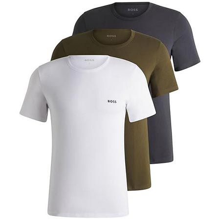 👕 3er Pack BOSS RN 3P Classic T-Shirts für 27€ (statt 32€)