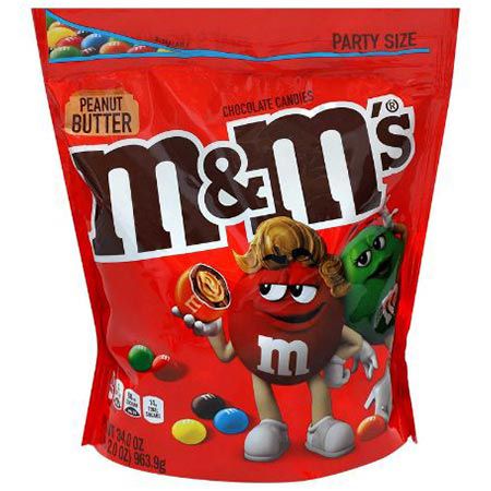 🤯 963g M&Ms Peanutbutter Partysize Schokolinsen für 24,99€ (statt 35€)