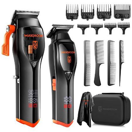 🪮 Maxgroom Haarschneidemaschinen Profi Set mit Trimmer für 52,24€ (statt 95€)