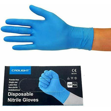 🧤 1.000x CRDLIGHT Nitril Handschuhe S-XL, Latexfrei für 19,99€ (statt 60€) – MHD 08.2024
