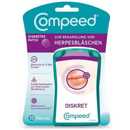 👄 15er Pack Compeed Herpesbläschen Patch mit Applikator ab 8,95€ (statt 15€)