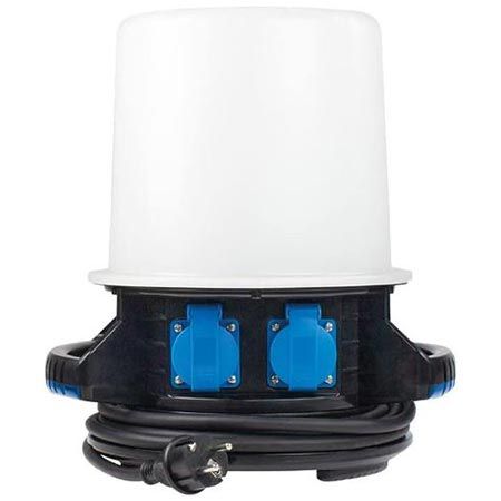 🚨 as–Schwabe 360° LED Rundumleuchte mit 2 Steckdosen für 69,99€ (statt 140€)