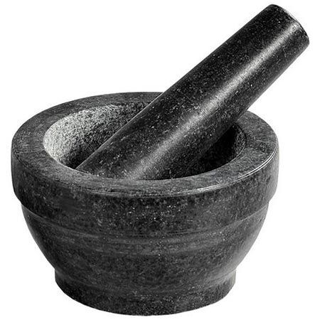 🌿 Kesper 71501 Mörser mit Schlegel aus Granit für 9,49€ (statt 18€)