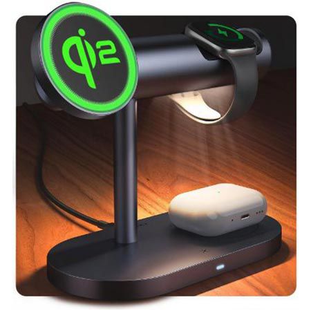 🔌 iVANKY Qi2 4-in-1 Ladestation mit Nachtlicht für 32,99€ (statt 70€)