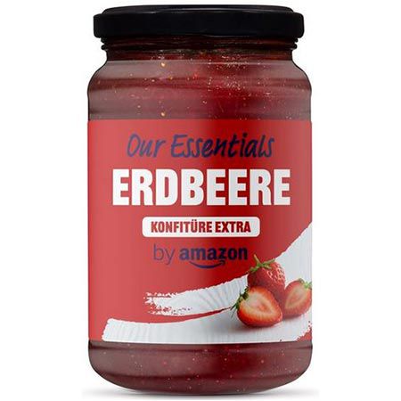 🍓 4 x 450g by Amazon Erdbeer-Konfitüre extra ab 4,96€