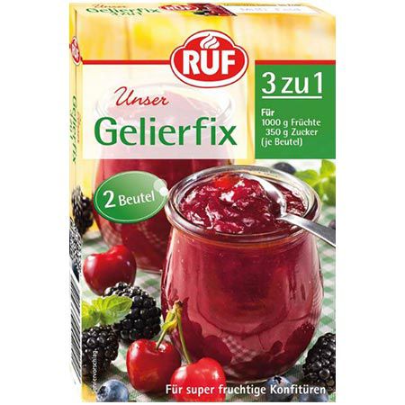 🍓 RUF Gelierfix 3 zu 1, veganes Geliermittel ab 1,23€ (statt 2€)