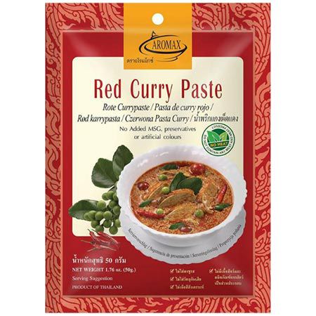 🍛 12er Pack Aromax Rote Currypaste, je 50g ab 5,41€ (statt 10€)