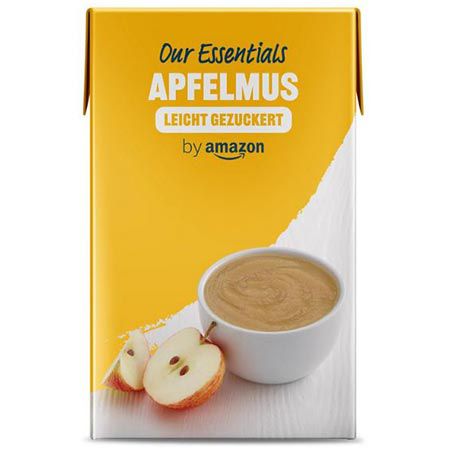 🍏 4er Pack by Amazon Apfelmus, je 710g ab 3,81€ (statt 5€)
