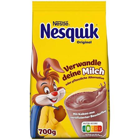 ☕ 700g Nestle Nesquik, kakaohaltiges Getränkepulver ab 5,48€ (statt 8€)