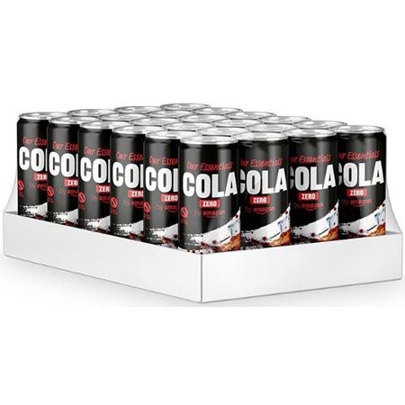 🥤 24er Pack by Amazon Cola Zero, je 330ml ab 9,60€ – Nur 0,40€ pro Dose!