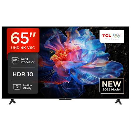 📺 TCL 65V6C 65″ Direct LED 4K HDR TV mit Google TV für 399€ (statt 559€)