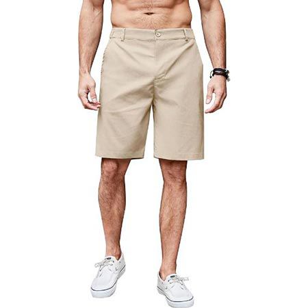 🩳 Coofandy Leinen Shorts mit Reißverschluss für 20,59€ (statt 27€)