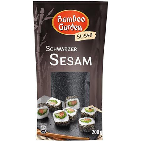 🍣 Bamboo Garden Sesam Schwarz, 200g ab 3,13€ (statt 4€)