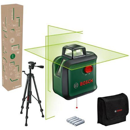 Bosch AdvancedLevel 360 Kreuzlinienlaser mit Stativ für 129,99€ (statt 156€)