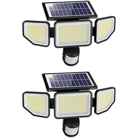 🏡 2er Set Onforu Outdoor Solarlampen mit Bewegungsmelder, 3.000lm für 26,99€ (statt 45€)