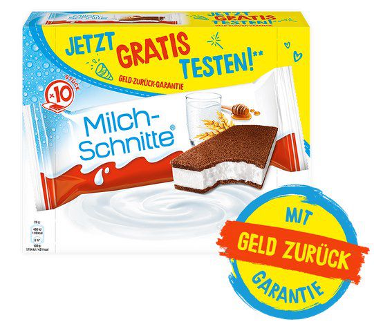 😋 Milchschnitte gratis ausprobieren