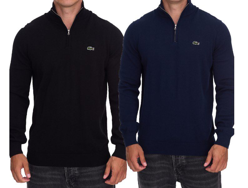 🐊 Lacoste klassischer Baumwoll Pullover für 79,99€ (statt 150€)   bis L