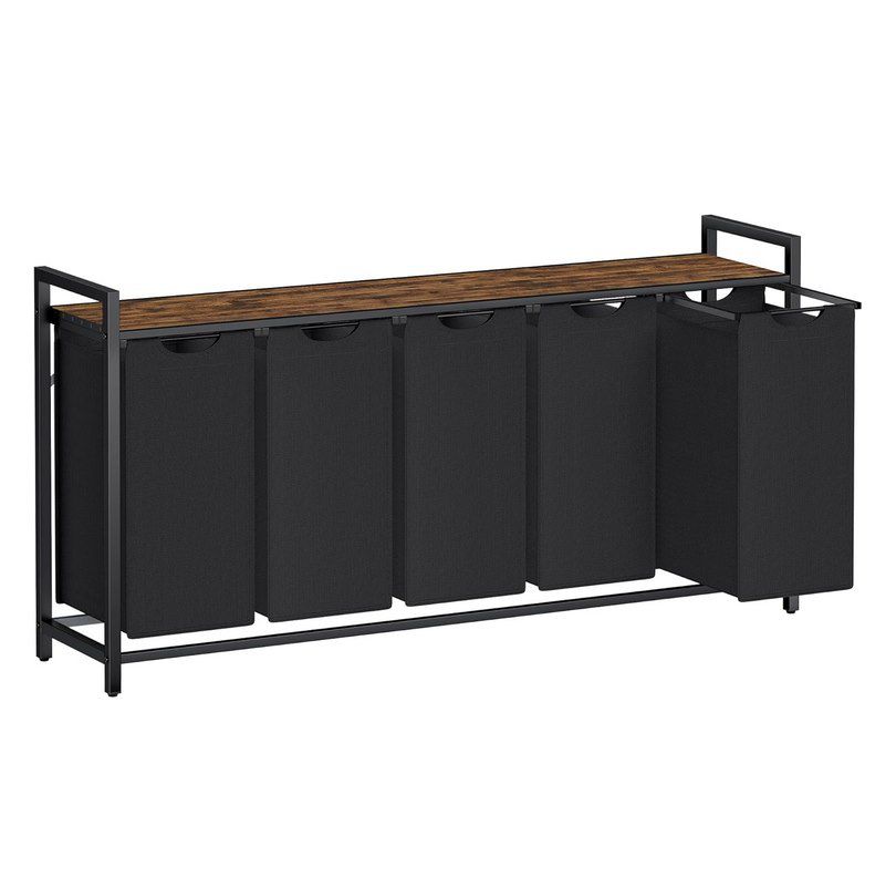 🧺 Vasagle Wäschekorb mit Ablage + 5 Fächer für 57,59€ (statt 80€)