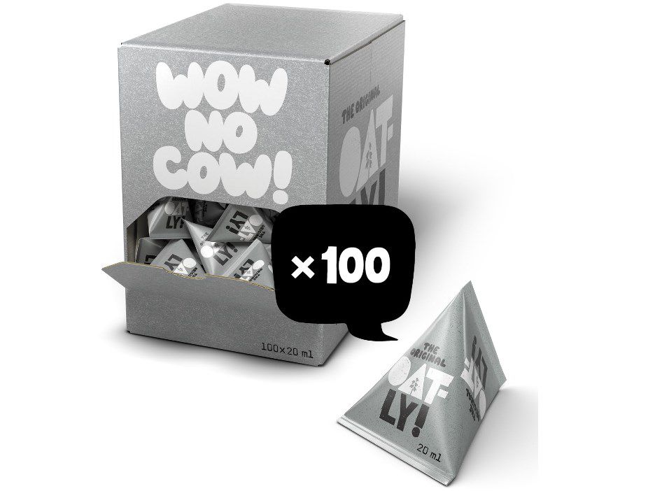 100 x 20ml Oatly Haferdrink für Kaffee und Tee für 9,49€ (statt 17€)